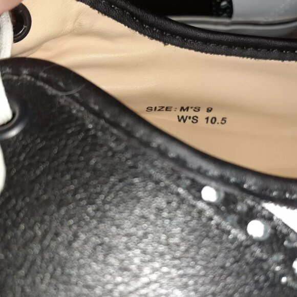 VANS VAULT-SPECTATOR LX-Black/White Leather-VN0KXNBA2-RARE/SKATE-SZ 9-Near Mint - Picture 6 of 8